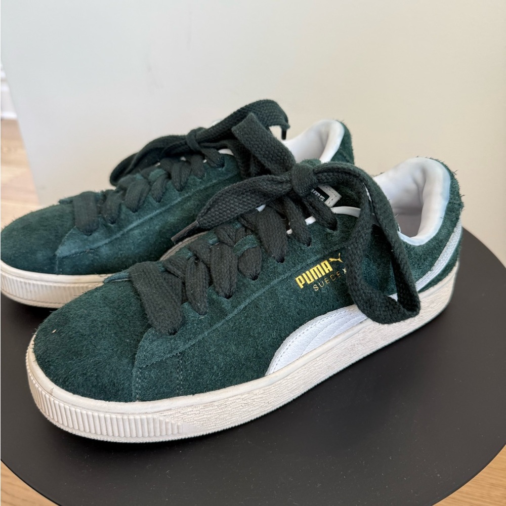 Puma XL Suede Classic Green Sneakers